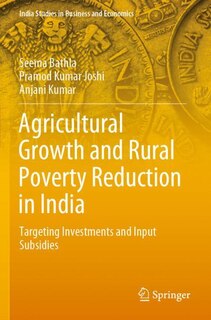 Couverture_Agricultural Growth and Rural Poverty Reduction in India