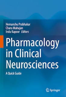 Couverture_Pharmacology In Clinical Neurosciences