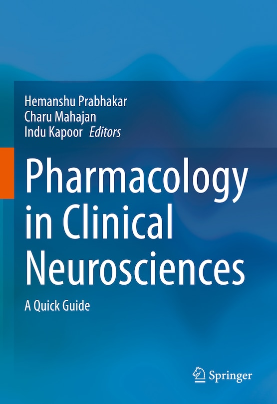 Couverture_Pharmacology In Clinical Neurosciences