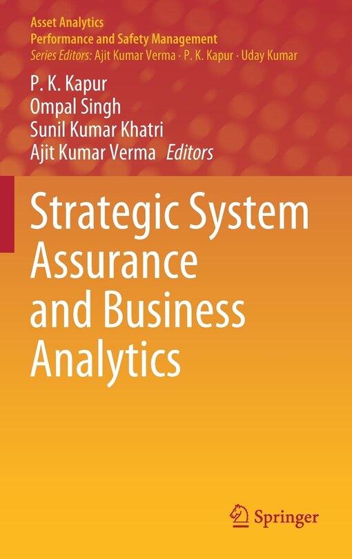 Front cover_Strategic System Assurance And Business Analytics