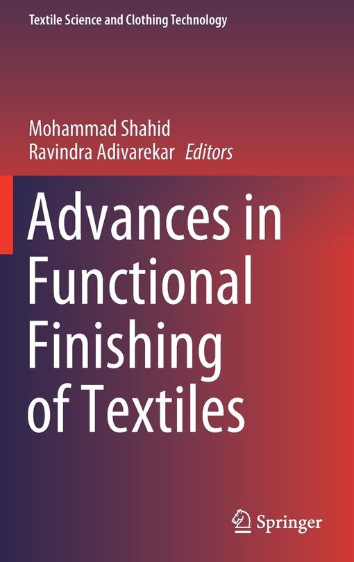 Front cover_Advances In Functional Finishing Of Textiles