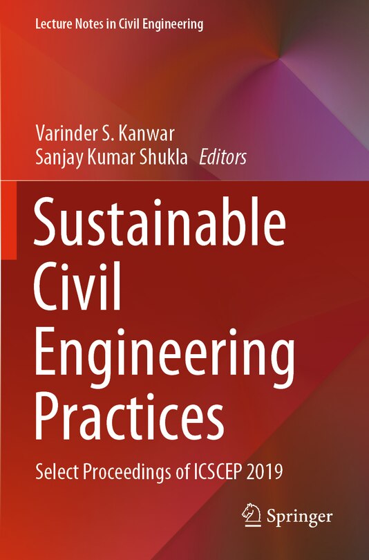 Couverture_Sustainable Civil Engineering Practices