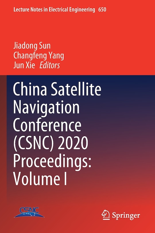 Front cover_China Satellite Navigation Conference (csnc) 2020 Proceedings