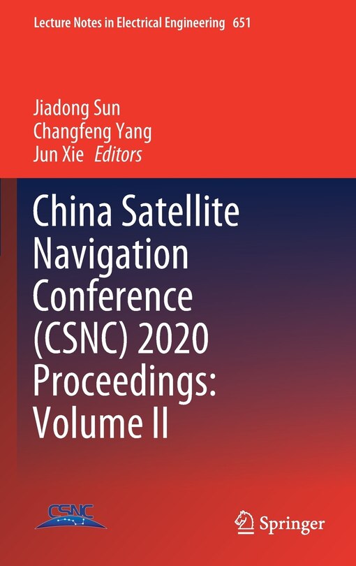 Couverture_China Satellite Navigation Conference (csnc) 2020 Proceedings