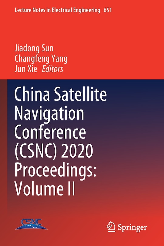 Couverture_China Satellite Navigation Conference (csnc) 2020 Proceedings