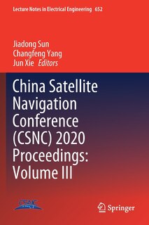 Couverture_China Satellite Navigation Conference (csnc) 2020 Proceedings