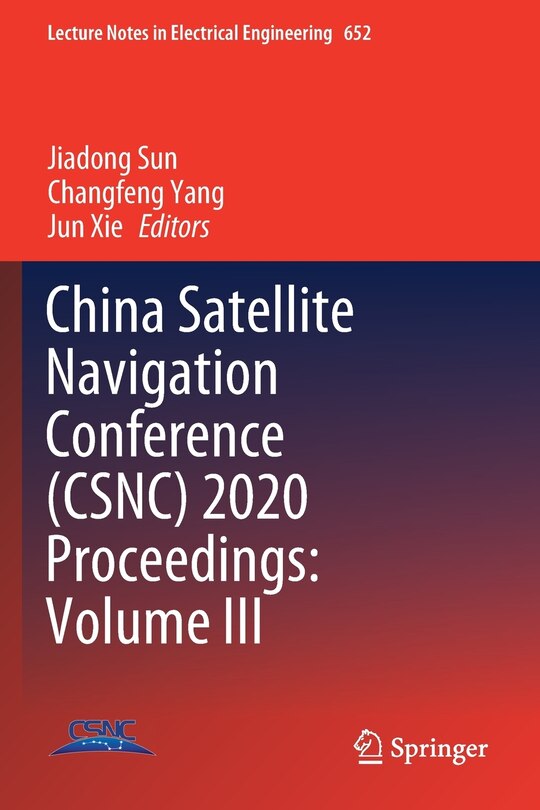 Couverture_China Satellite Navigation Conference (csnc) 2020 Proceedings