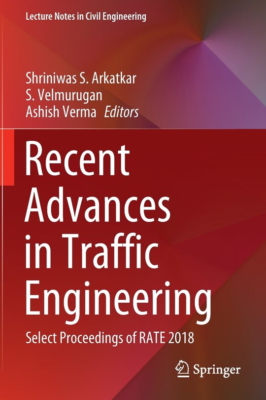 Front cover_Recent Advances In Traffic Engineering