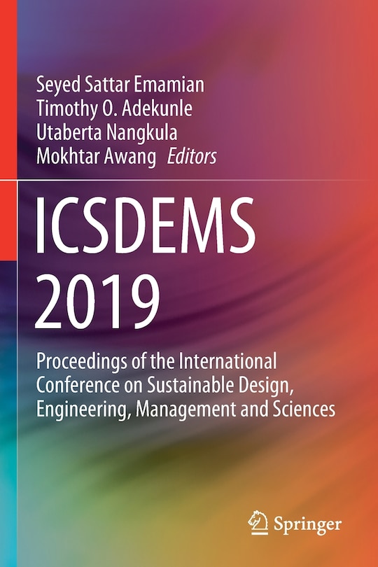 Front cover_Icsdems 2019