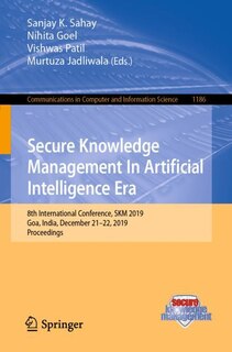 Couverture_Secure Knowledge Management In Artificial Intelligence Era