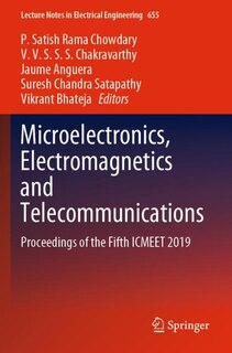 Couverture_Microelectronics, Electromagnetics And Telecommunications