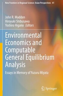 Front cover_Environmental Economics And Computable General Equilibrium Analysis