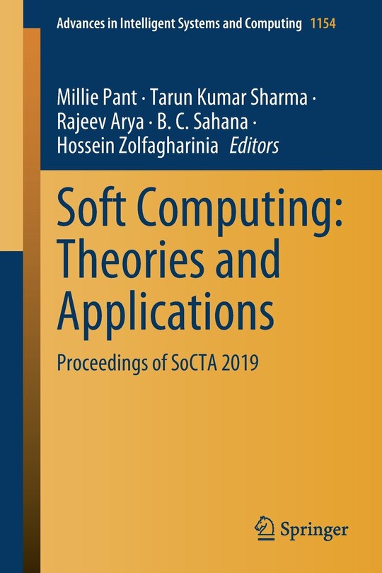 Soft Computing: Theories And Applications: Proceedings Of Socta 2019