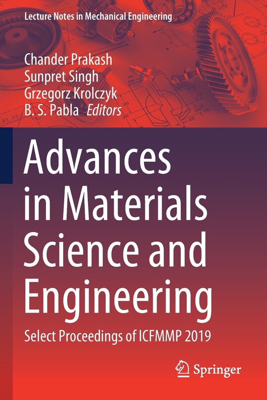 Front cover_Advances In Materials Science And Engineering