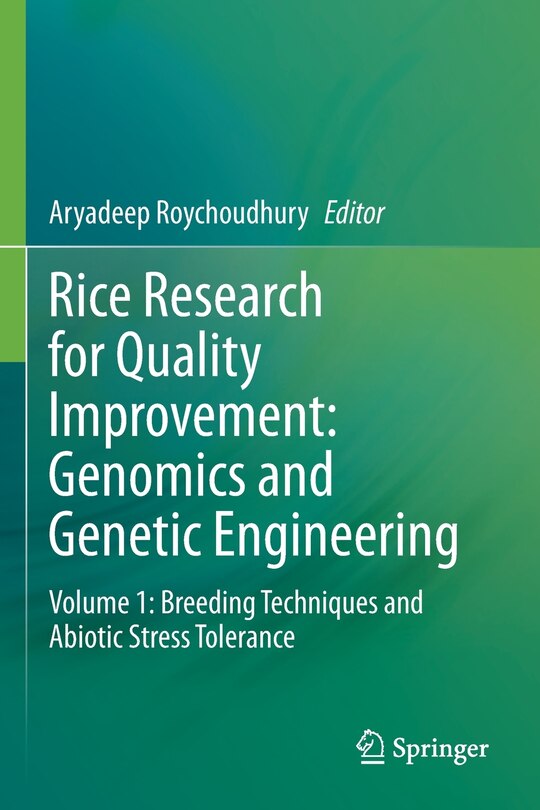 Front cover_Rice Research For Quality Improvement