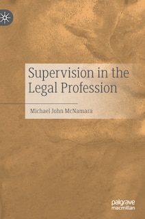 Couverture_Supervision In The Legal Profession