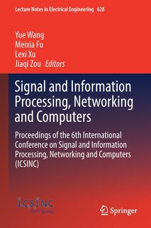 Couverture_Signal and Information Processing, Networking and Computers