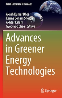 Front cover_Advances In Greener Energy Technologies