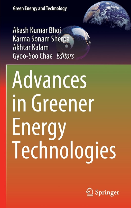 Front cover_Advances In Greener Energy Technologies