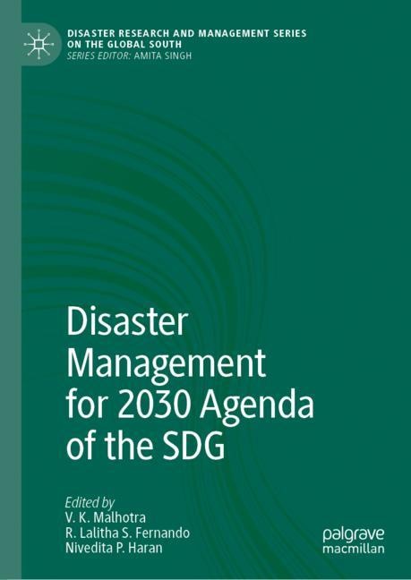 Front cover_Disaster Management For 2030 Agenda Of The Sdg