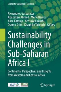 Couverture_Sustainability Challenges In Sub-saharan Africa I