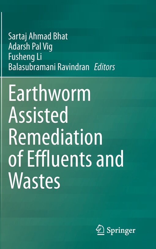 Couverture_Earthworm Assisted Remediation Of Effluents And Wastes