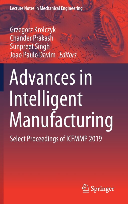 Front cover_Advances In Intelligent Manufacturing