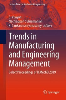 Front cover_Trends In Manufacturing And Engineering Management