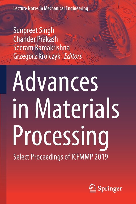 Front cover_Advances In Materials Processing