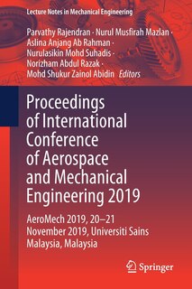 Couverture_Proceedings Of International Conference Of Aerospace And Mechanical Engineering 2019