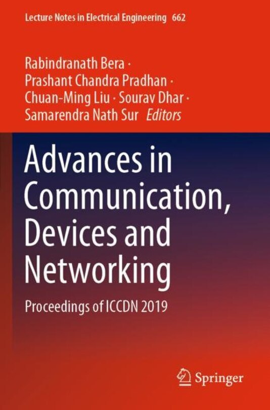 Front cover_Advances In Communication, Devices And Networking