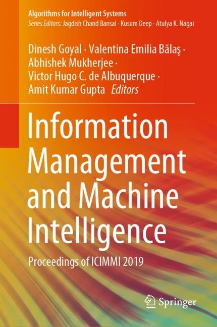 Front cover_Information Management And Machine Intelligence
