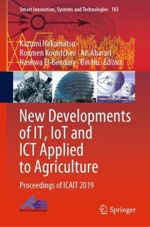 Front cover_New Developments Of It, Iot And Ict Applied To Agriculture