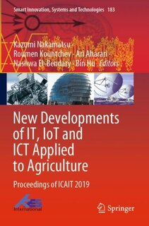 Couverture_New Developments Of It, Iot And Ict Applied To Agriculture