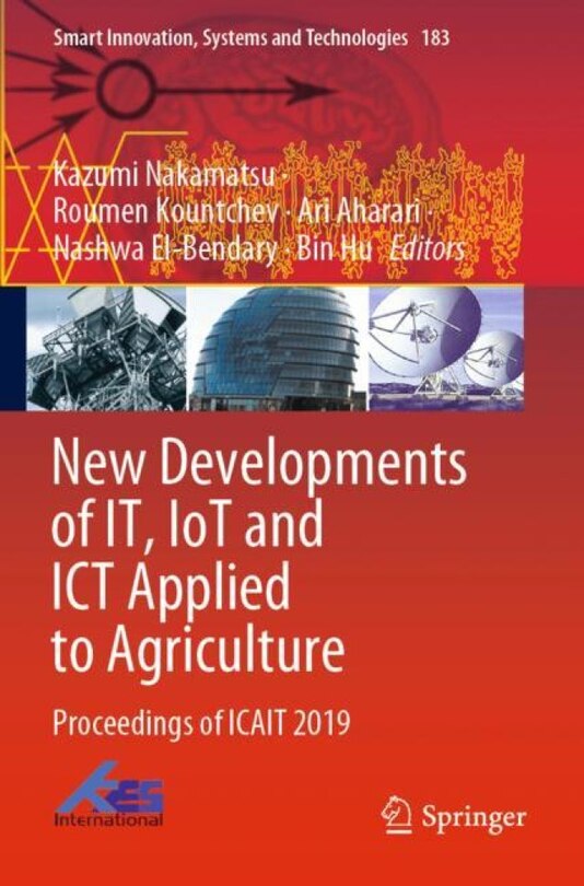 Couverture_New Developments Of It, Iot And Ict Applied To Agriculture