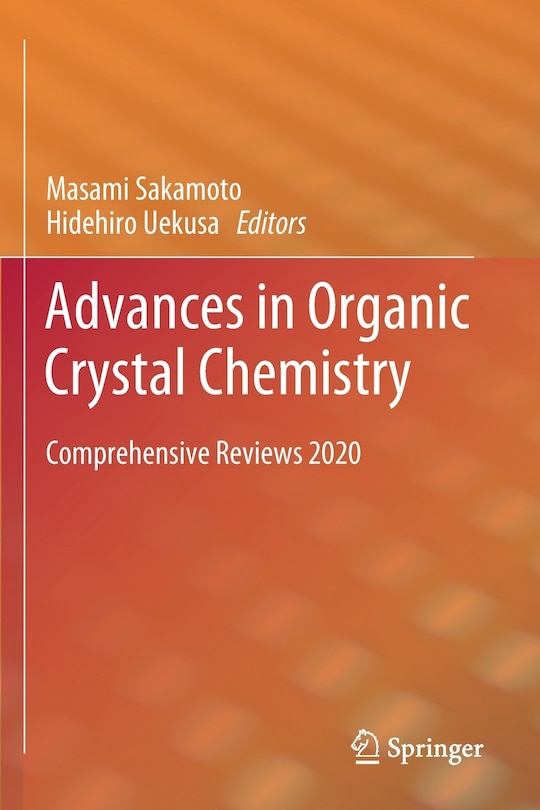 Couverture_Advances In Organic Crystal Chemistry
