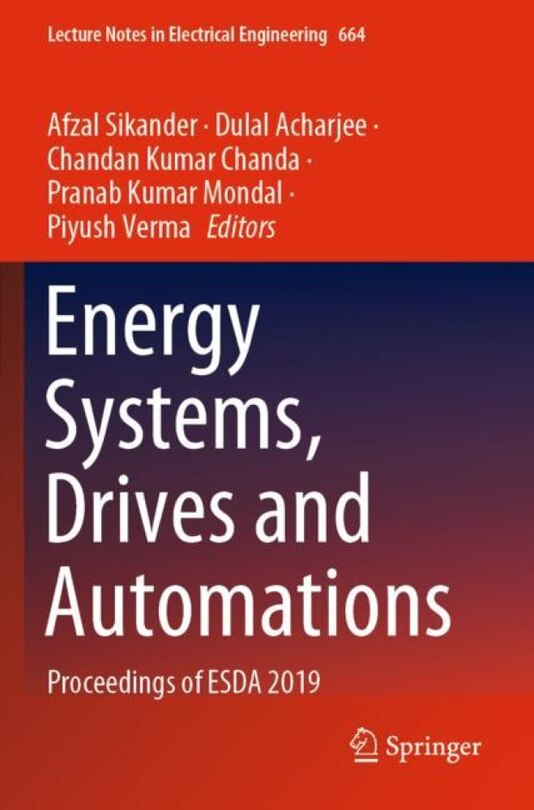 Front cover_Energy Systems, Drives And Automations