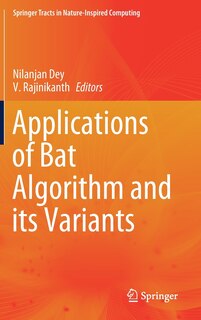 Front cover_Applications Of Bat Algorithm And Its Variants