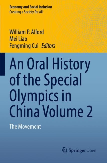Couverture_An Oral History Of The Special Olympics In China Volume 2