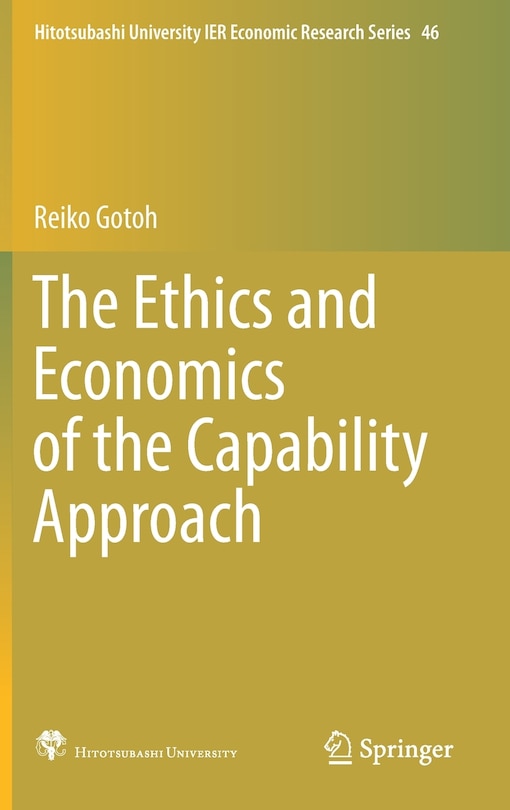 Couverture_The Ethics And Economics Of The Capability Approach