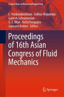 Couverture_Proceedings Of 16th Asian Congress Of Fluid Mechanics