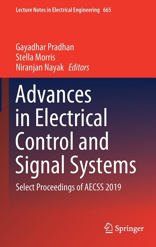 Front cover_Advances In Electrical Control And Signal Systems