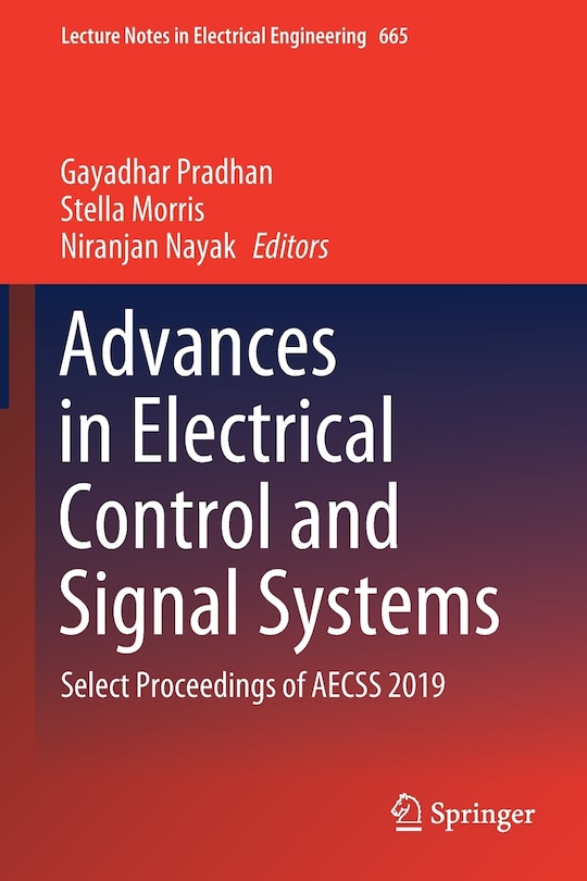 Couverture_Advances In Electrical Control And Signal Systems