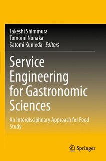 Front cover_Service Engineering For Gastronomic Sciences
