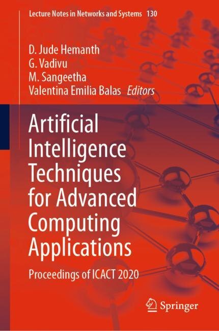 Couverture_Artificial Intelligence Techniques For Advanced Computing Applications