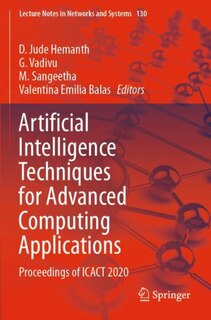 Couverture_Artificial Intelligence Techniques For Advanced Computing Applications
