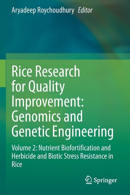 Front cover_Rice Research for Quality Improvement