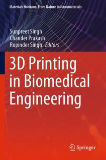 Front cover_3d Printing In Biomedical Engineering