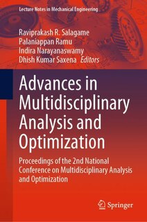 Front cover_Advances In Multidisciplinary Analysis And Optimization