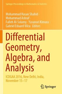 Front cover_Differential Geometry, Algebra, And Analysis